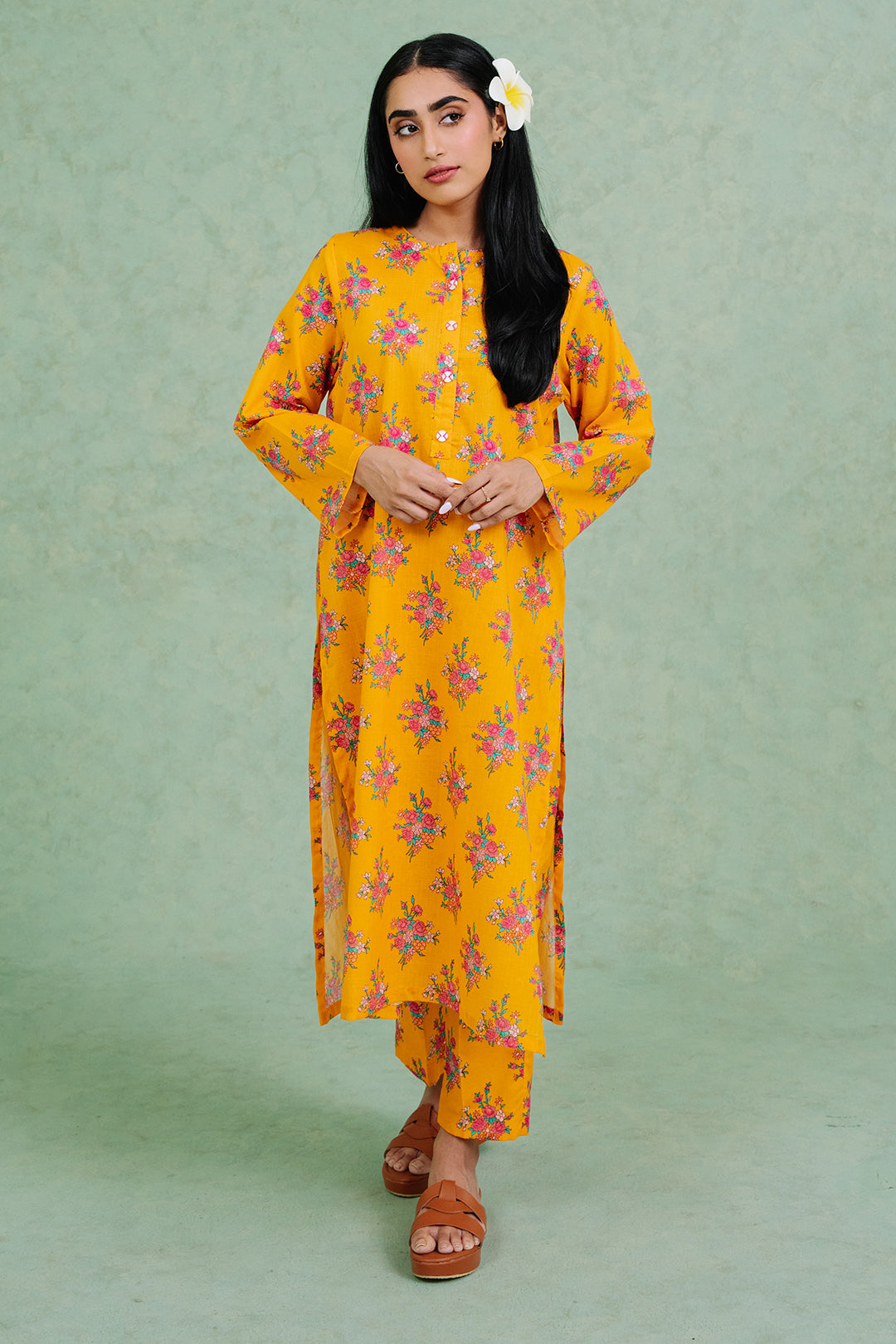 Zellbury | Summer Pret | Kurta Trouser - 2085 - House Of Zarish