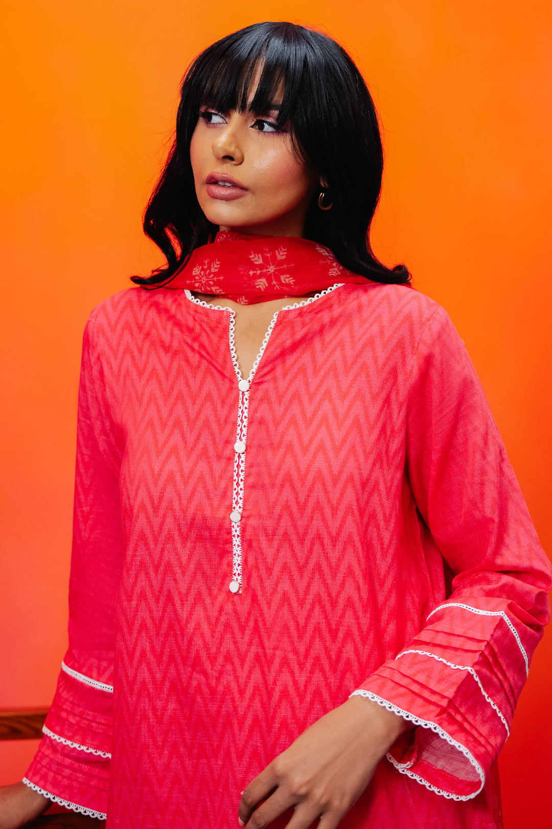 Zellbury | Summer Pret | Kurta Dupatta Trouser - 1525 - House Of Zarish