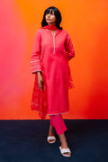 Zellbury | Summer Pret | Kurta Dupatta Trouser - 1525 - Libasekhas