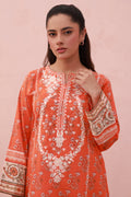 Zellbury | Summer Pret | Embroidered Kurta Dupatta Trouser - 1962 - House Of Zarish
