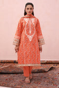 Zellbury | Summer Pret | Embroidered Kurta Dupatta Trouser - 1962 - Libasekhas