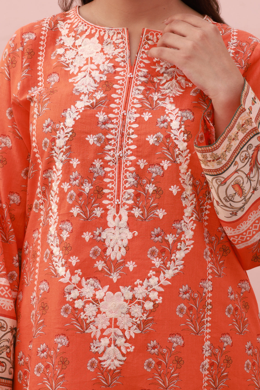 Zellbury | Summer Pret | Embroidered Kurta Dupatta Trouser - 1962 - House Of Zarish