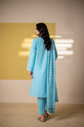 Zellbury | Summer Pret | Embroidered Kurta Dupatta Trouser - 1965 - House Of Zarish