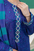 Zellbury | Summer Pret | Embroidered Kurta Dupatta Trouser - 2004 - House Of Zarish