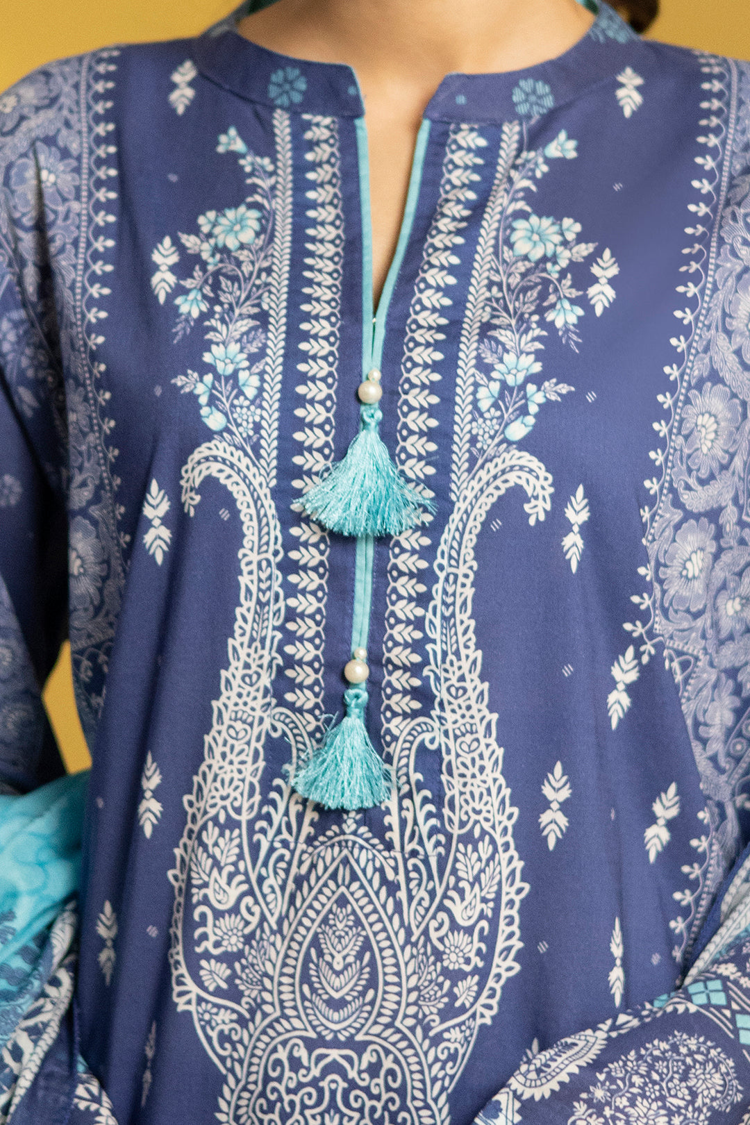 Zellbury | Summer Pret | Kurta Dupatta Trouser - 2102 - Libasekhas