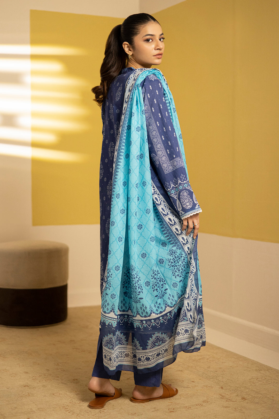 Zellbury | Summer Pret | Kurta Dupatta Trouser - 2102 - House Of Zarish