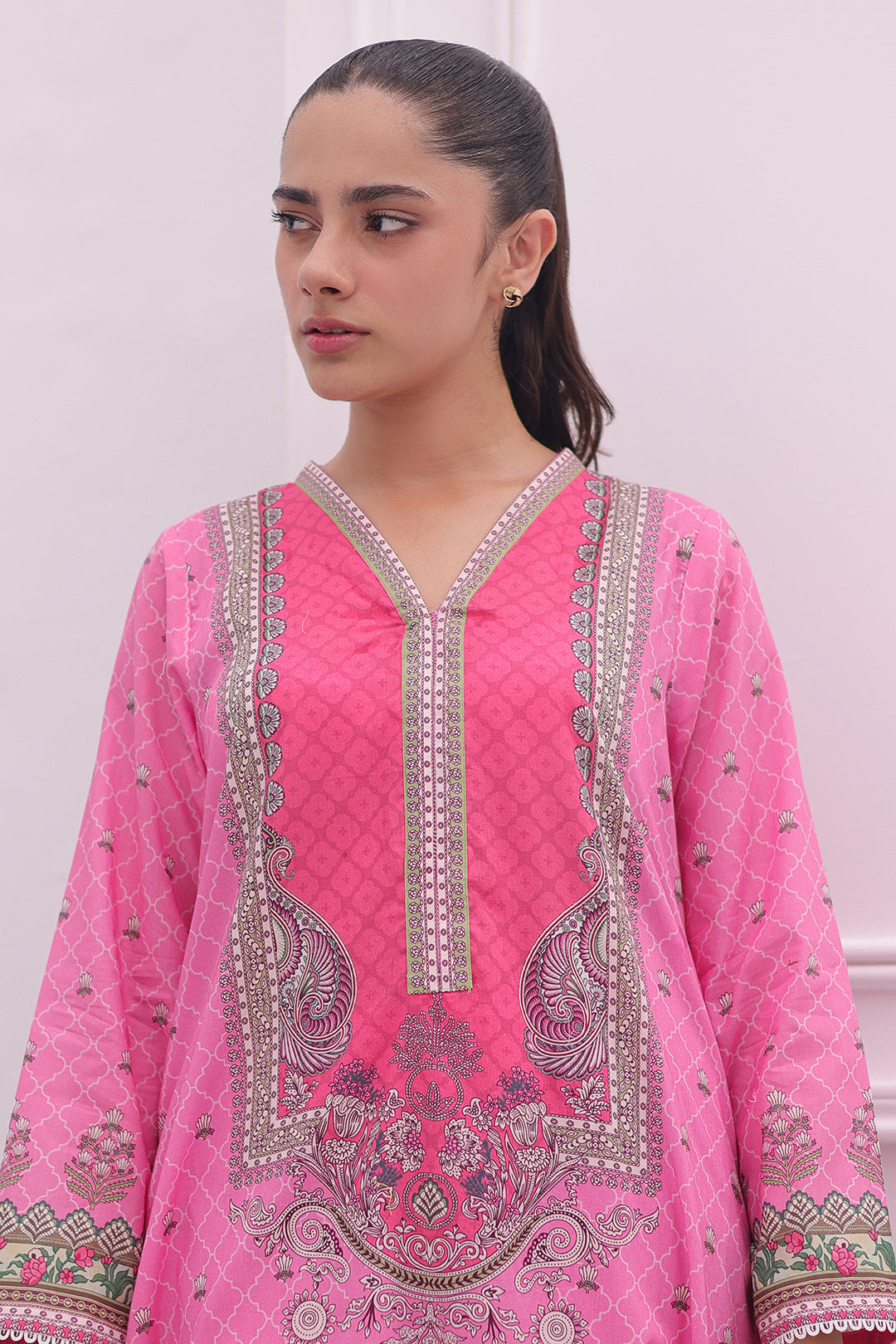 Zellbury | Summer Pret | Kurta Dupatta Trouser - 2106 - House Of Zarish