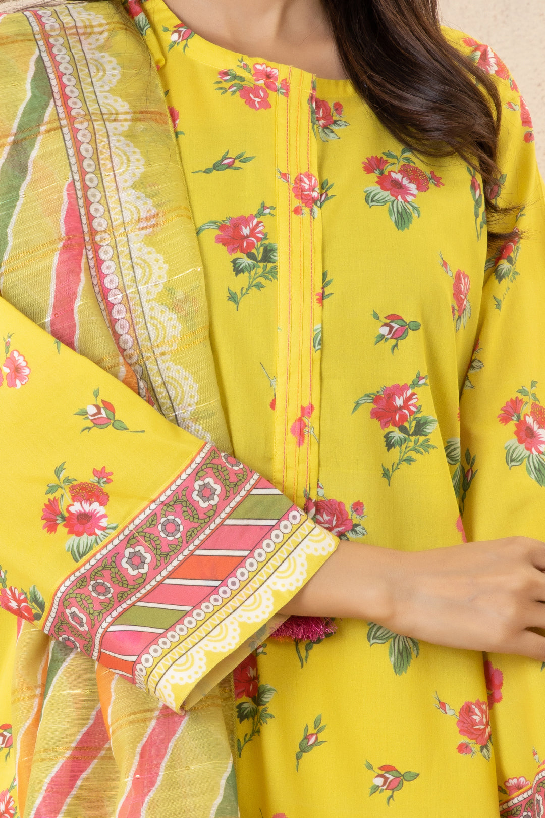 Zellbury | Summer Pret | Kurta Dupatta Trouser - 2111 - House Of Zarish