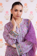 Zellbury | Summer Pret | Embroidered Kurta Dupatta Trouser - 2112 - House Of Zarish