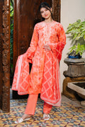 Zellbury | Summer Pret | Embroidered Kurta Dupatta Trouser - 2115 - Libasekhas