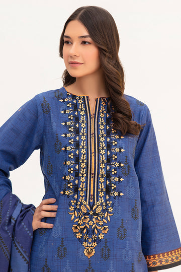 Zellbury | Winter Pret | Kurta Dupatta - 0755 - House Of Zarish