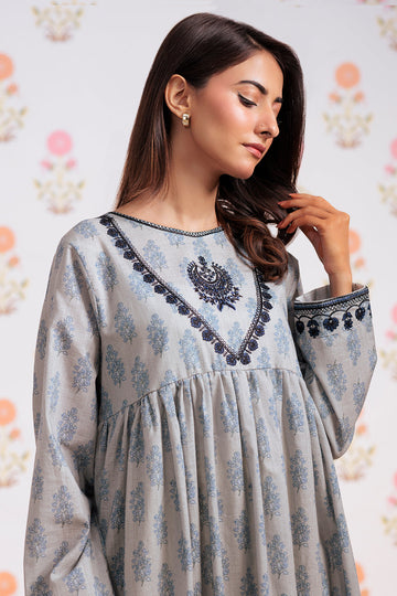 Zellbury | Winter Pret | Embroidered Kurta - 2909 - Libasekhas