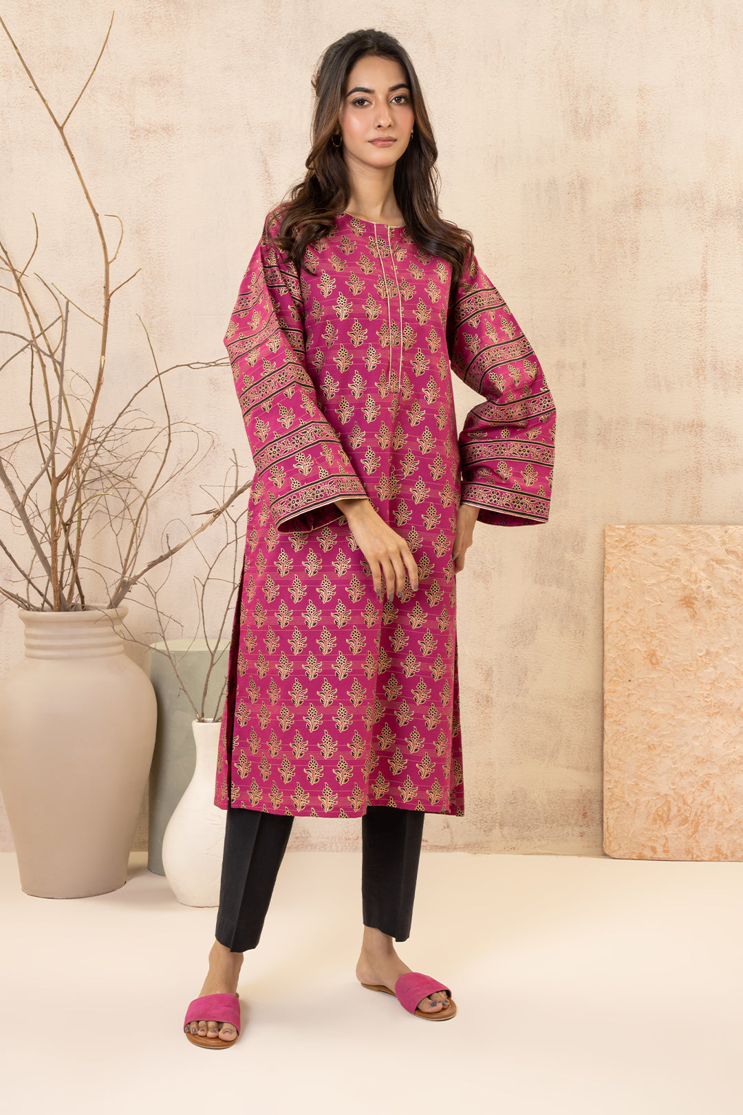 Zellbury | Winter Pret | Kurta - 2913 - House Of Zarish