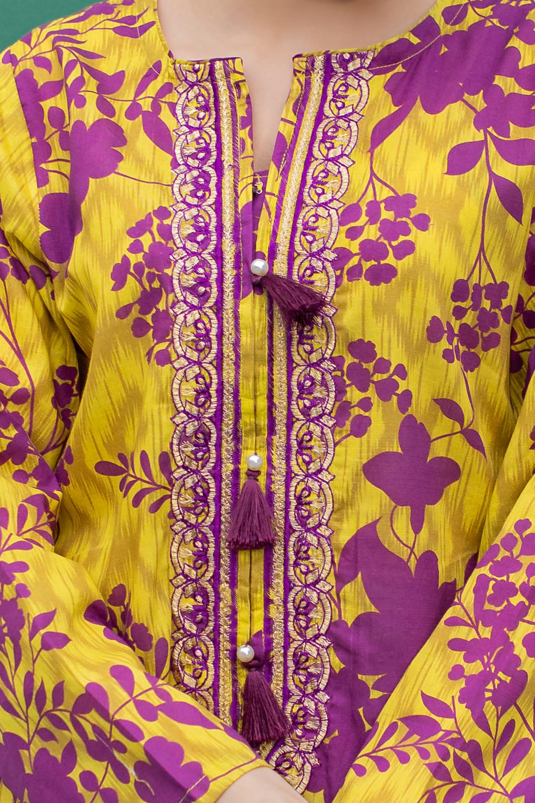 Zellbury | Winter Pret | Embroidered Kurta - 2916 - House Of Zarish