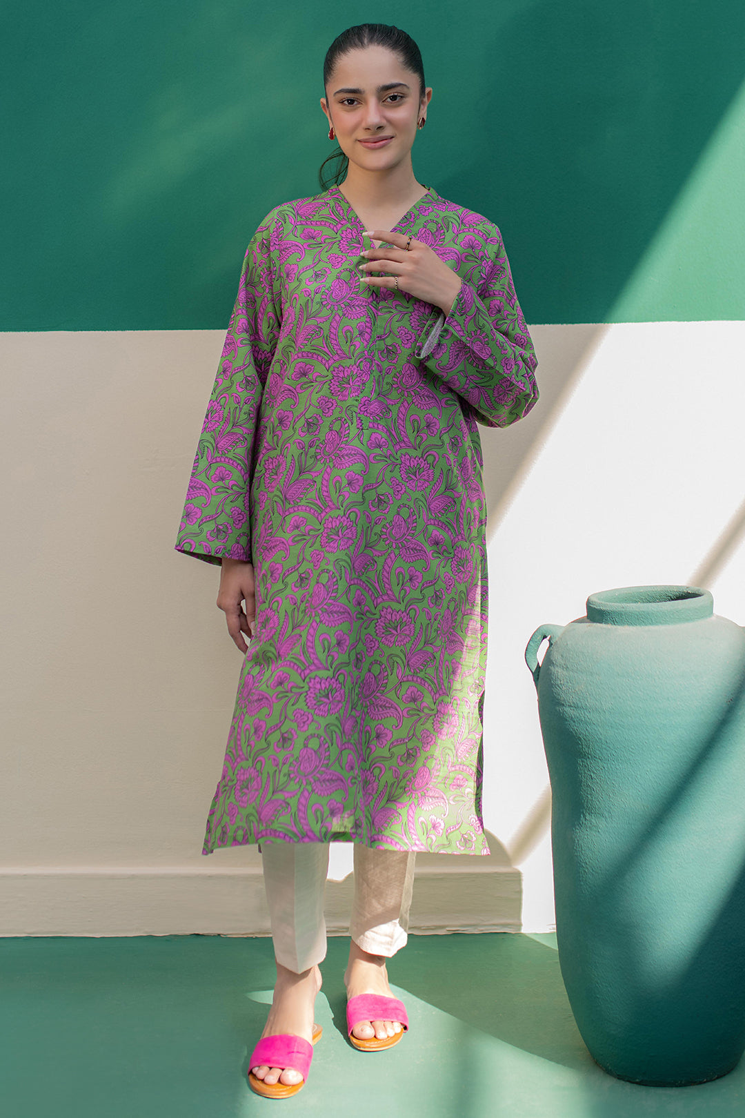 Zellbury | Winter Pret | Kurta - 3019 - House Of Zarish