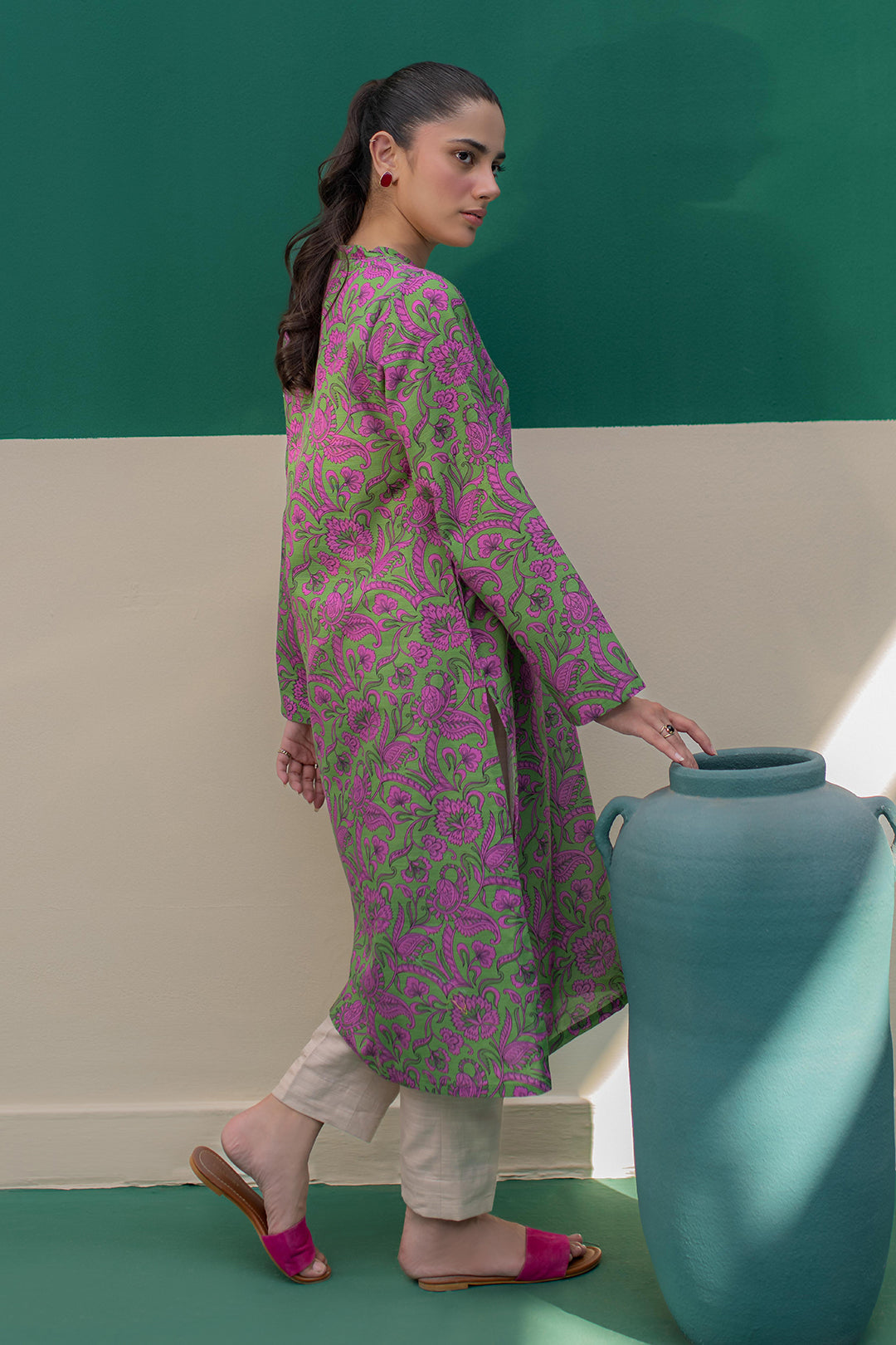 Zellbury | Winter Pret | Kurta - 3019 - Libasekhas
