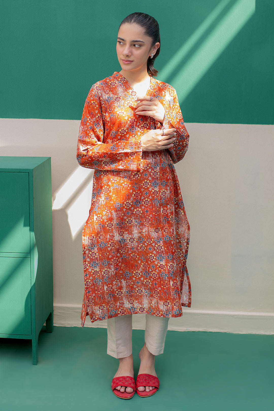 Zellbury | Winter Pret | Kurta - 3077 - House Of Zarish