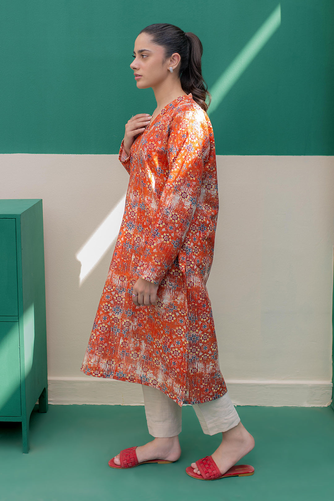 Zellbury | Winter Pret | Kurta - 3077 - Libasekhas