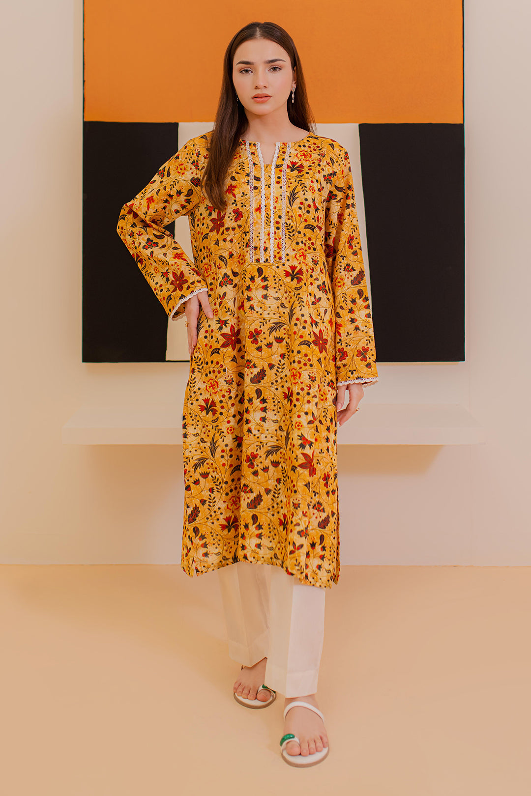 Zellbury | Winter Pret | Kurta - 3079 - House Of Zarish