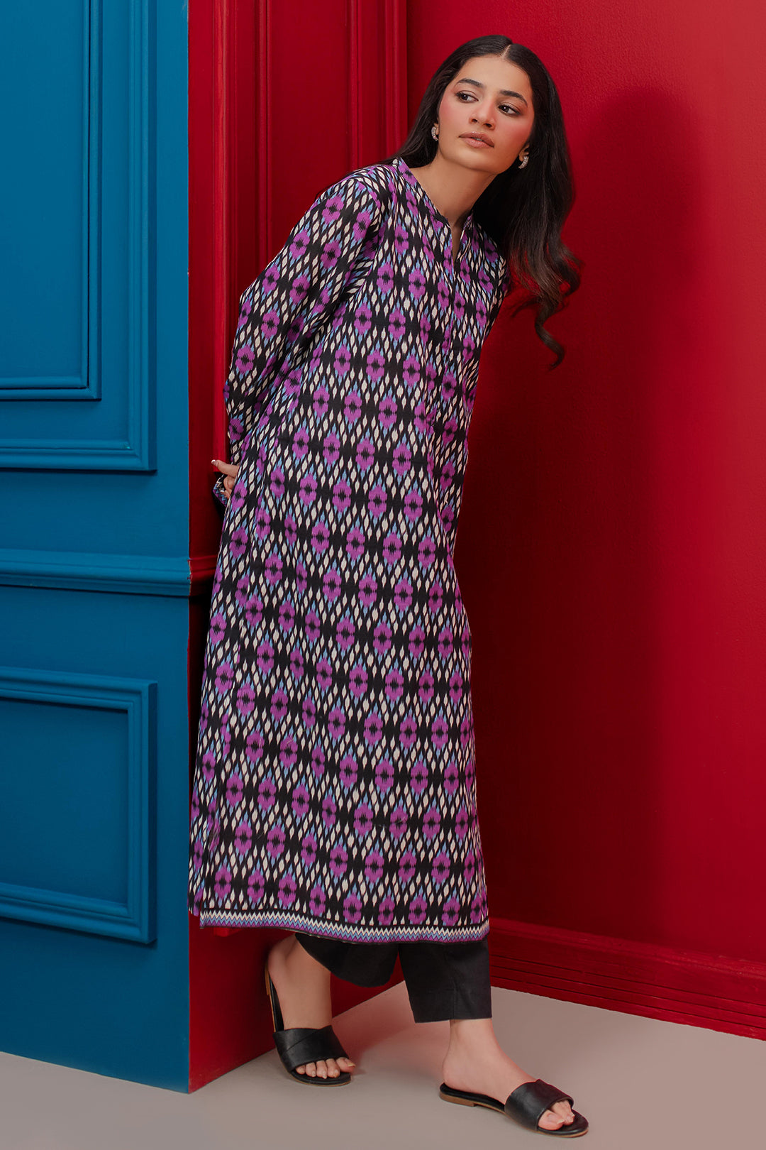 Zellbury | Winter Pret | Kurta - 3097 - House Of Zarish