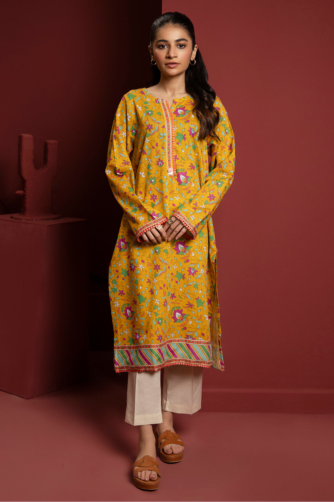 Zellbury | Winter Pret | Kurta - 3098 - House Of Zarish