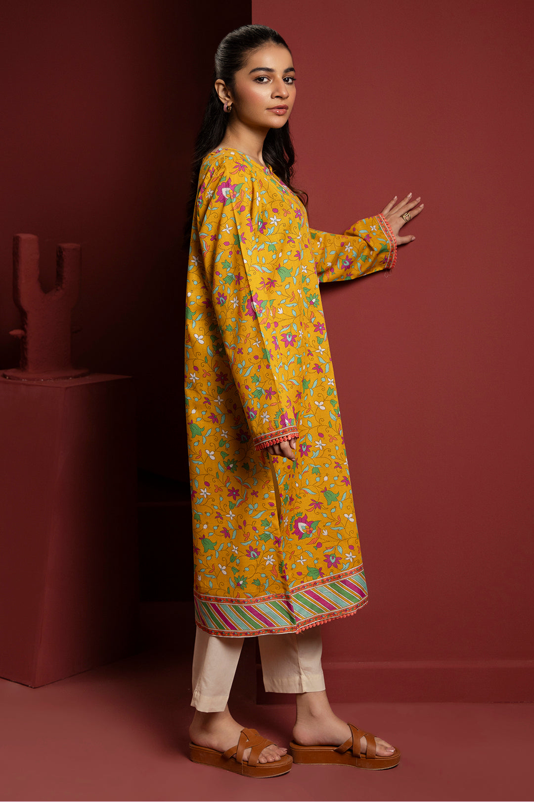 Zellbury | Winter Pret | Kurta - 3098 - House Of Zarish