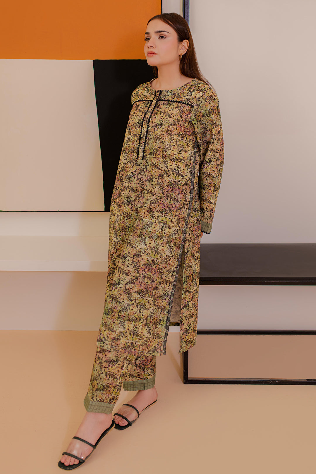 Zellbury | Winter Pret | Kurta Trouser - 2927 - House Of Zarish