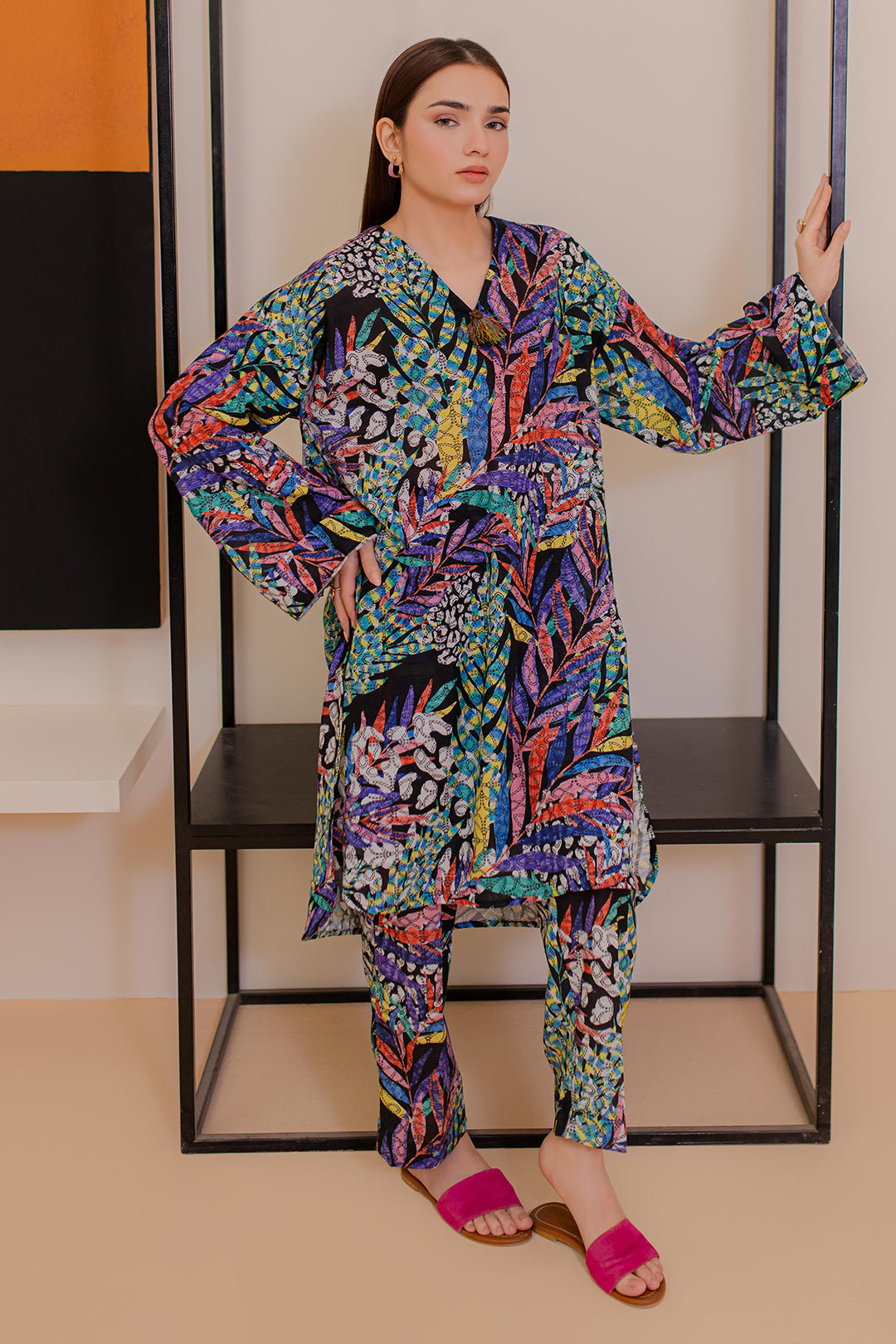 Zellbury | Winter Pret | Kurta Trouser - 2934 - House Of Zarish
