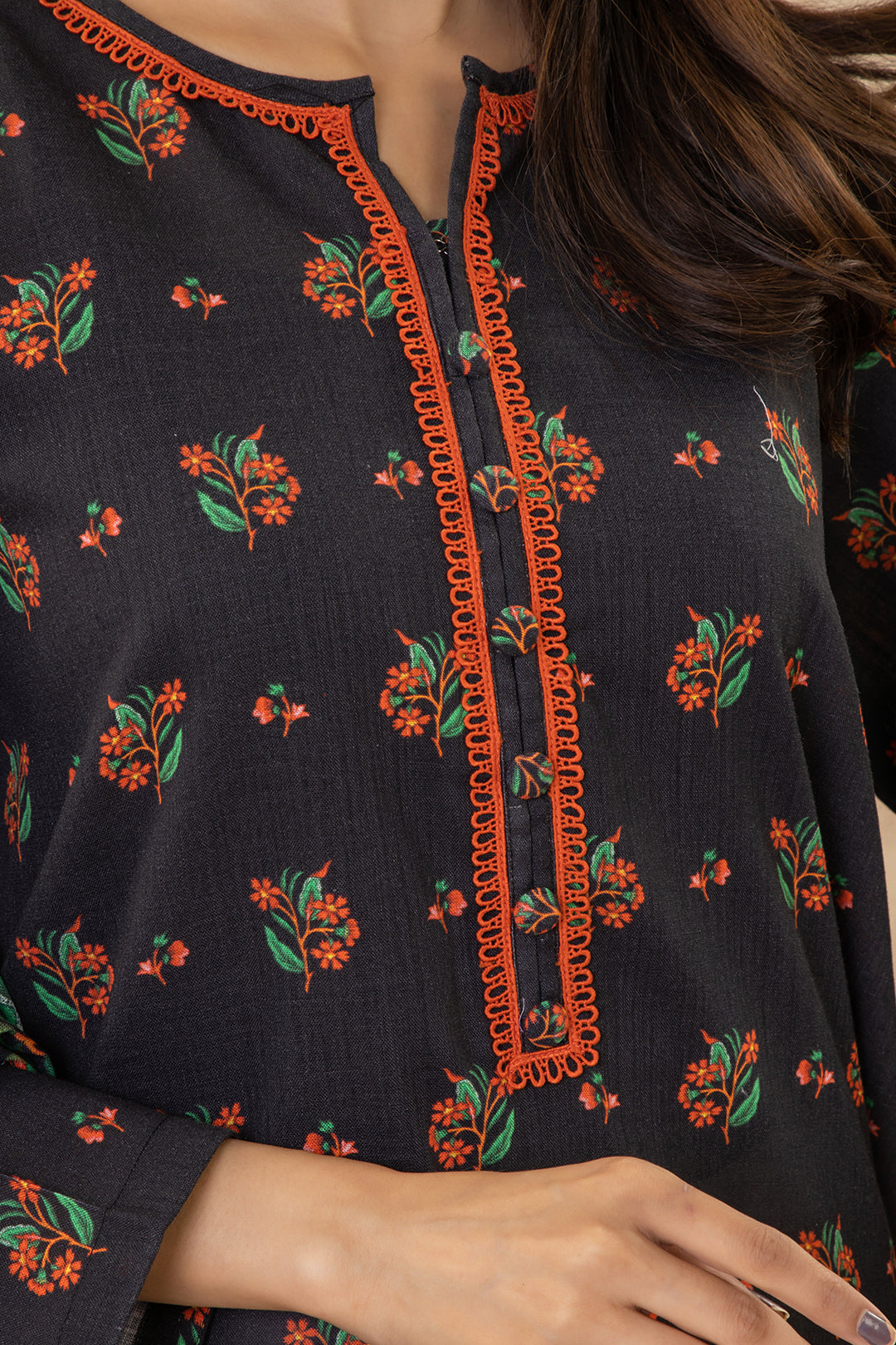 Zellbury | Winter Pret | Kurta Dupatta - 2979 - House Of Zarish