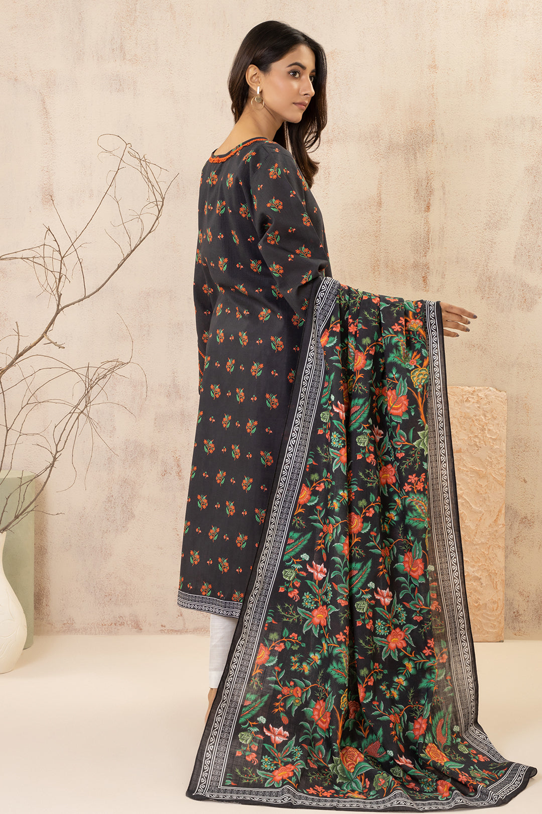 Zellbury | Winter Pret | Kurta Dupatta - 2979 - House Of Zarish