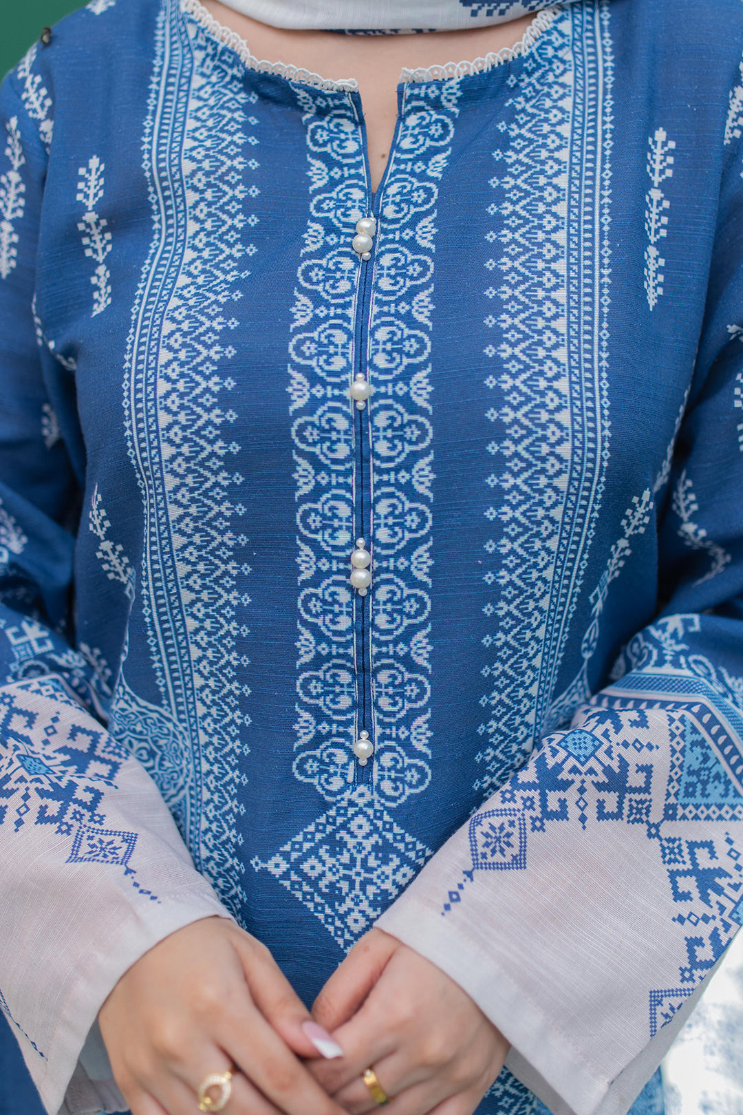 Zellbury | Winter Pret | Kurta Dupatta - 2980 - House Of Zarish
