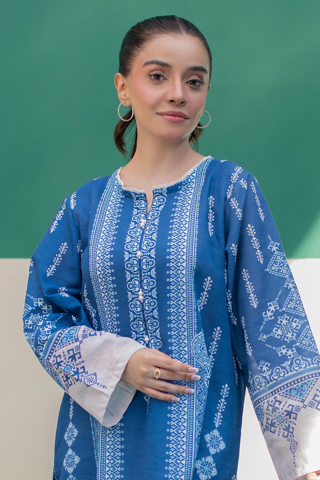 Zellbury | Winter Pret | Kurta Dupatta - 2980 - House Of Zarish