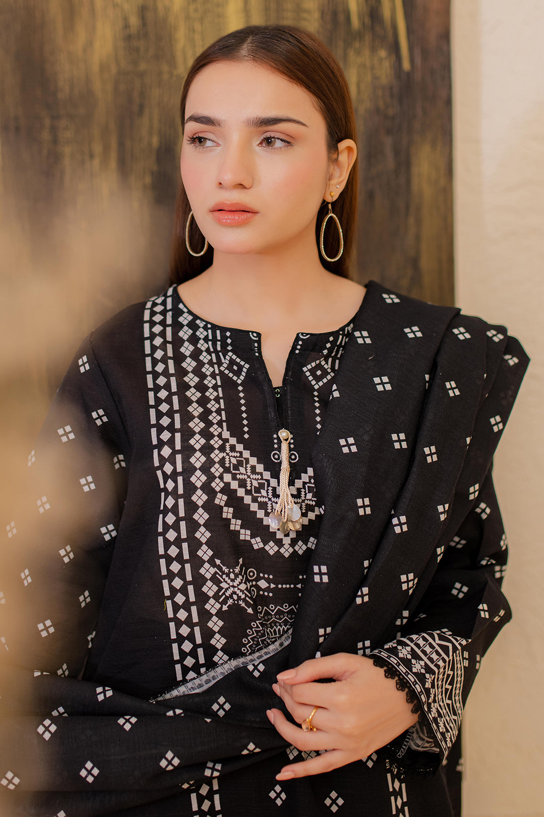 Zellbury | Winter Pret | Kurta Dupatta - 2981 - House Of Zarish