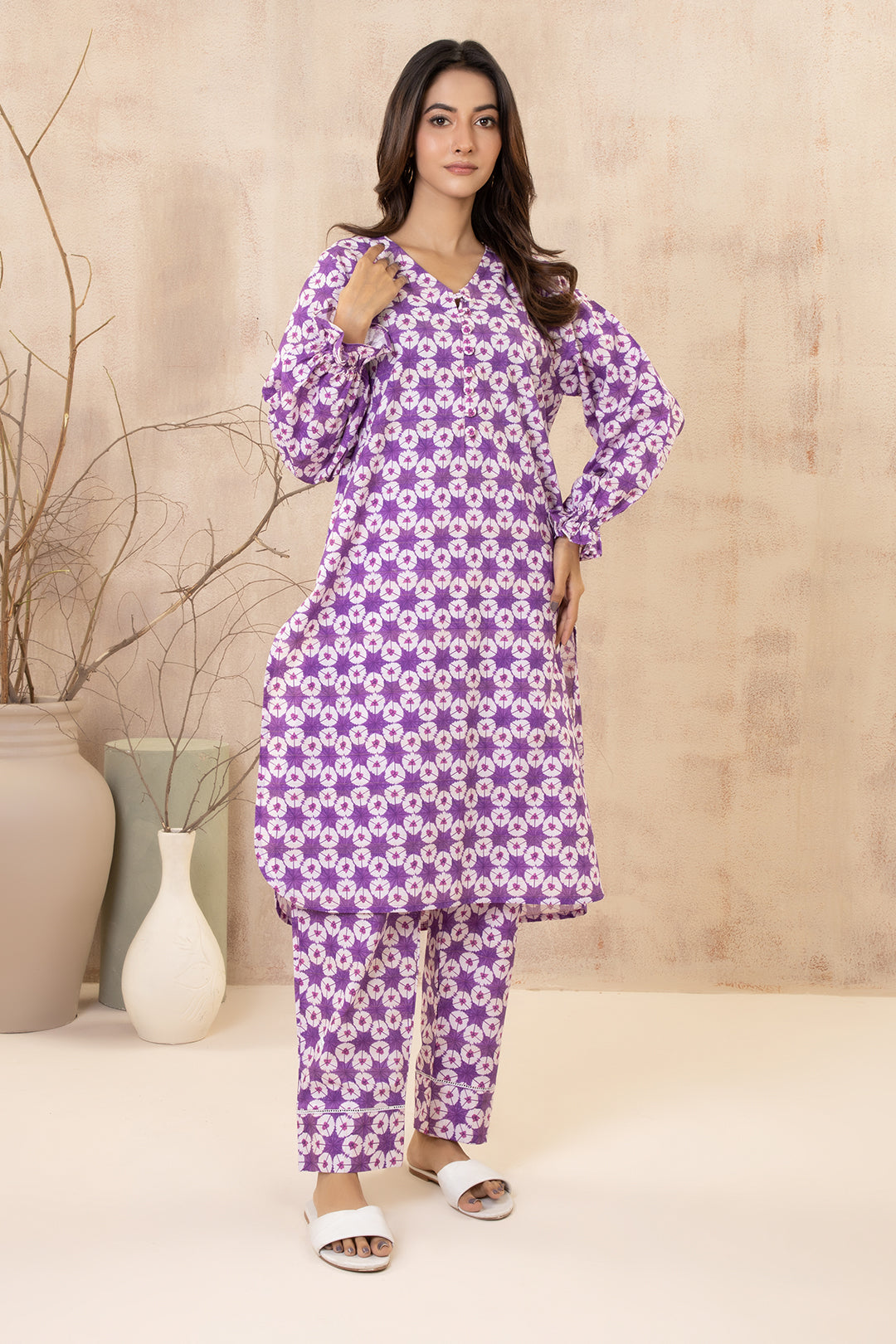 Zellbury | Winter Pret | Kurta Trouser - 2986 - House Of Zarish