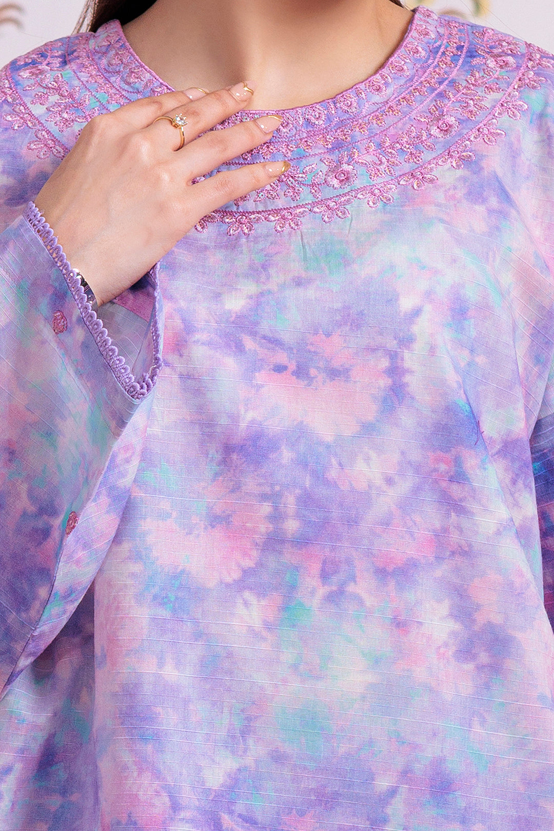 Zellbury | Summer Pret | Embroidered Kurta Trouser - 3000 - House Of Zarish