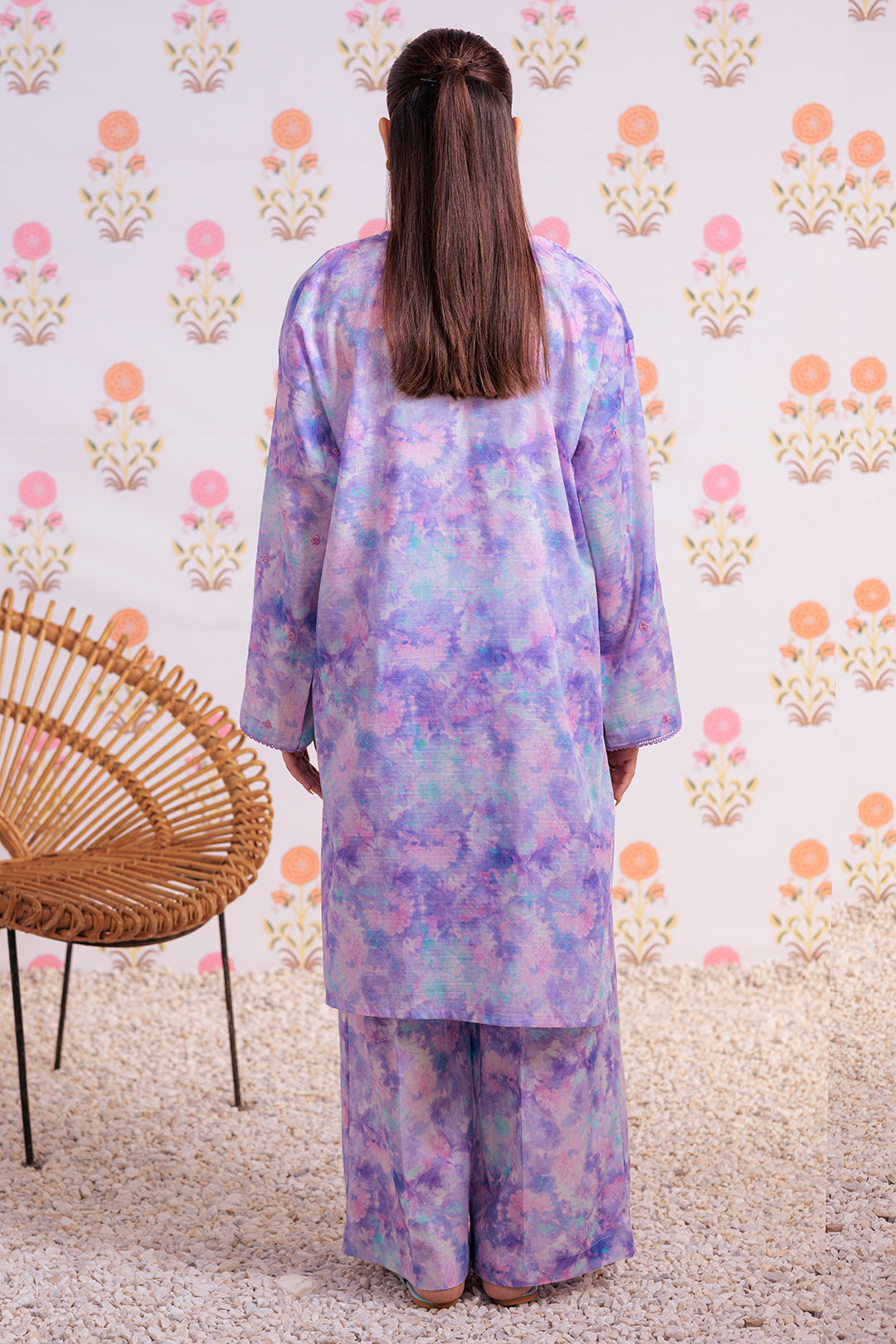 Zellbury | Summer Pret | Embroidered Kurta Trouser - 3000 - House Of Zarish