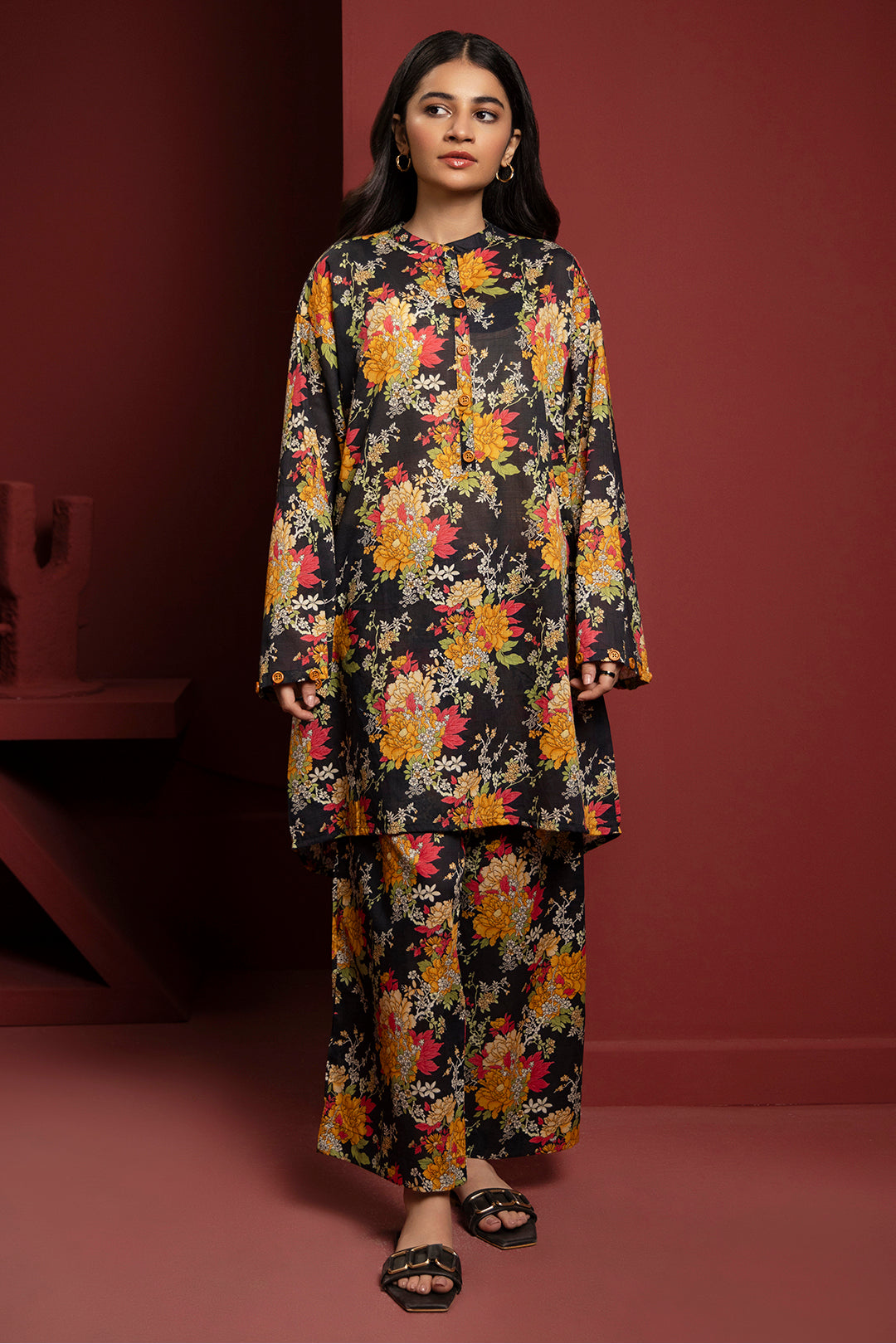 Zellbury | Winter Pret | Kurta Trouser - 3034 - House Of Zarish