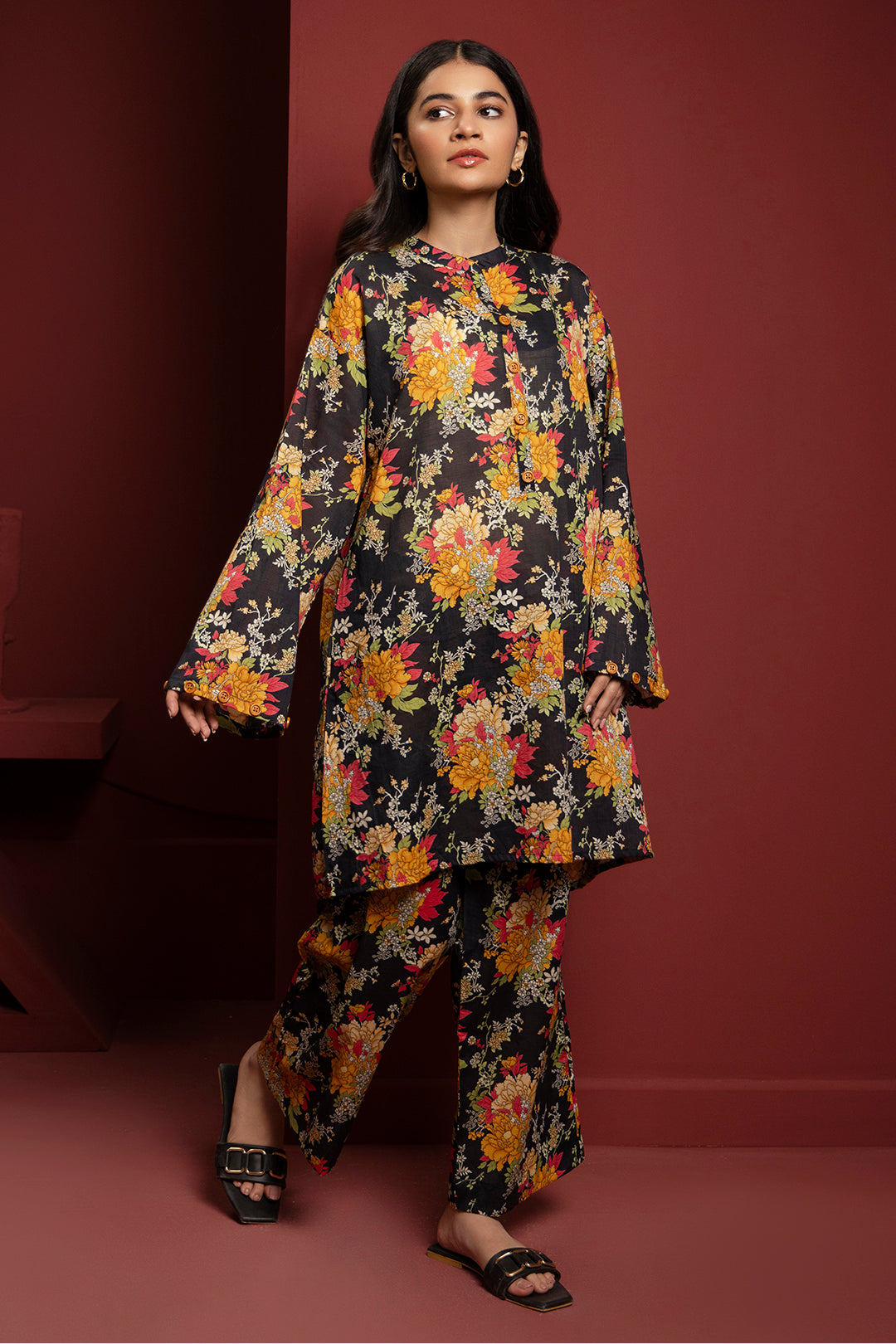 Zellbury | Winter Pret | Kurta Trouser - 3034 - House Of Zarish