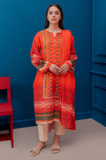 Zellbury | Winter Pret | Kurta Dupatta - 3053 - Libasekhas