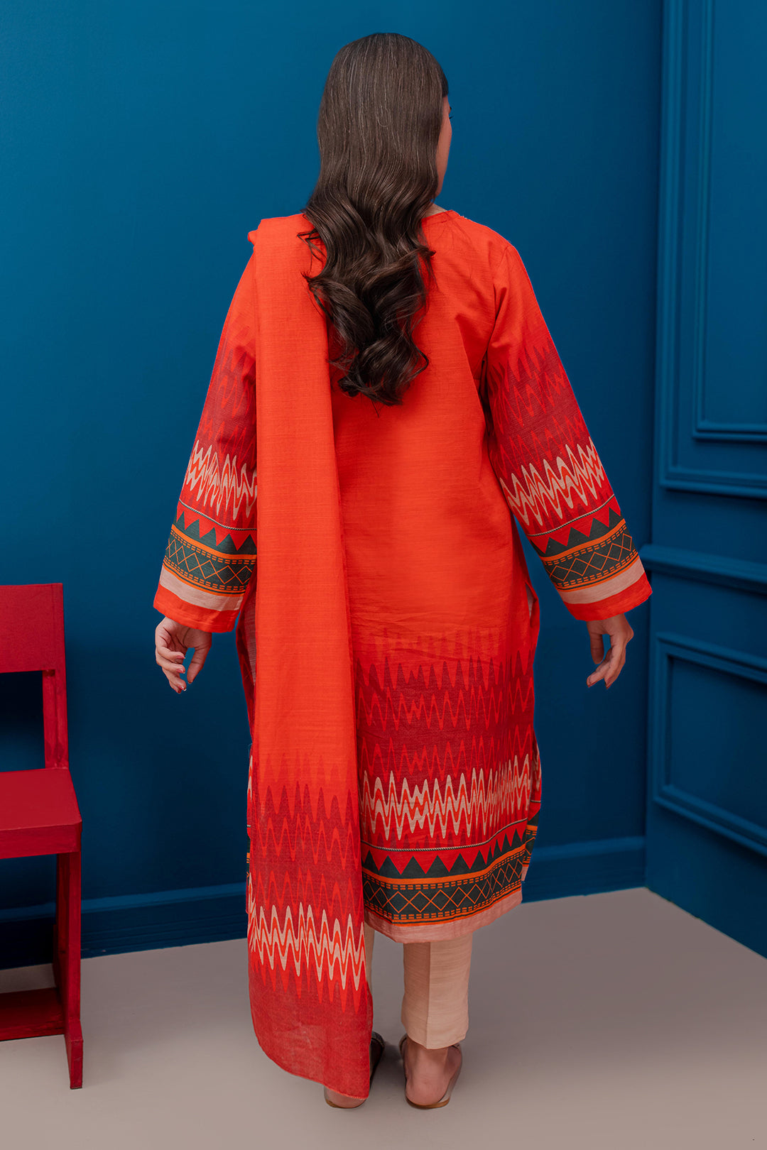 Zellbury | Winter Pret | Kurta Dupatta - 3053 - House Of Zarish