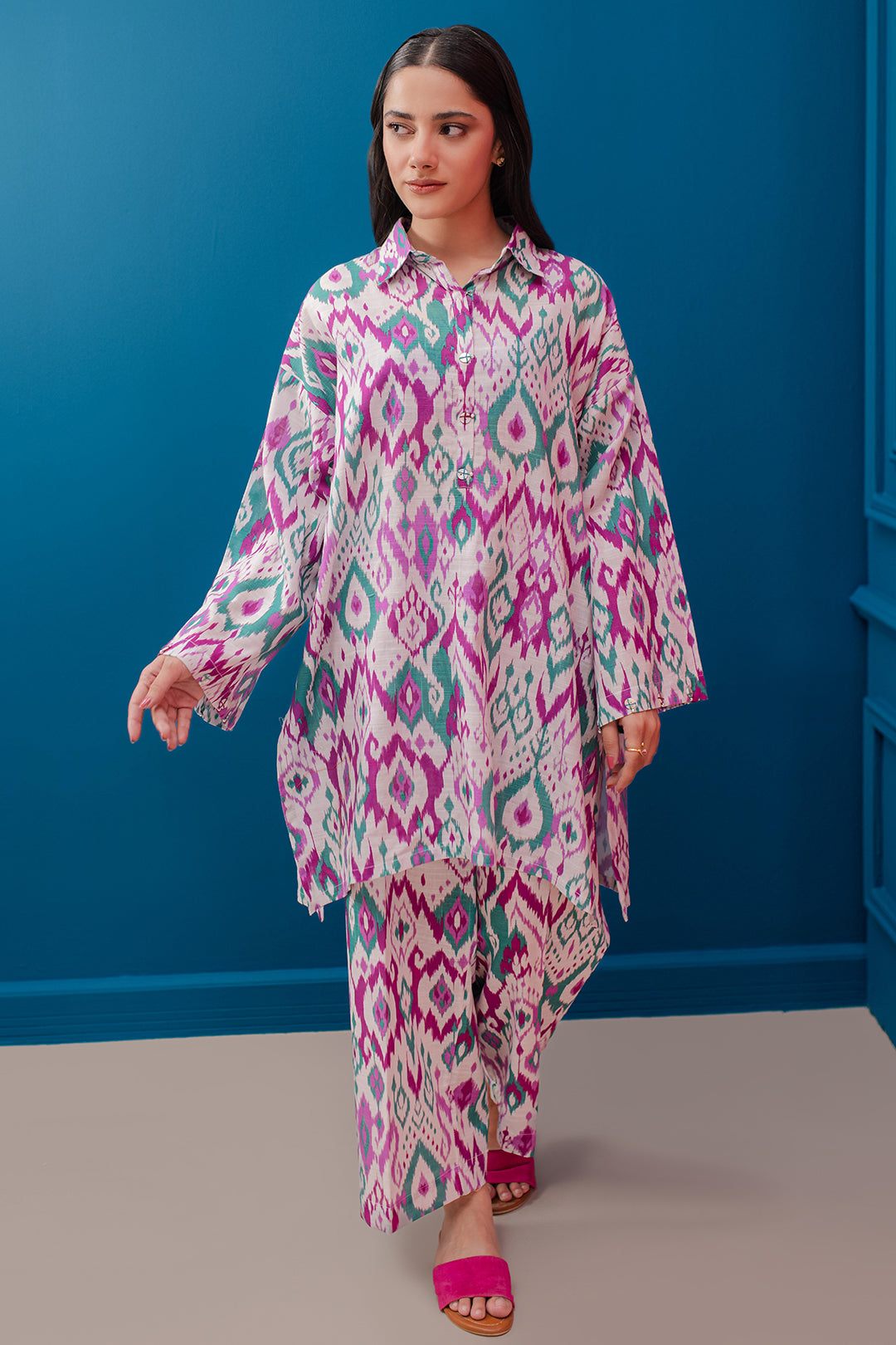Zellbury | Winter Pret | Kurta Trouser - 3056 - House Of Zarish