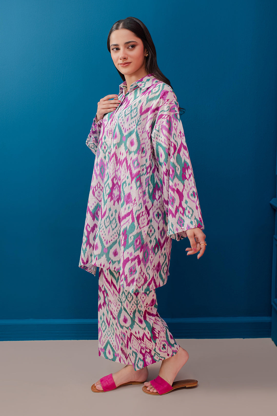 Zellbury | Winter Pret | Kurta Trouser - 3056 - House Of Zarish