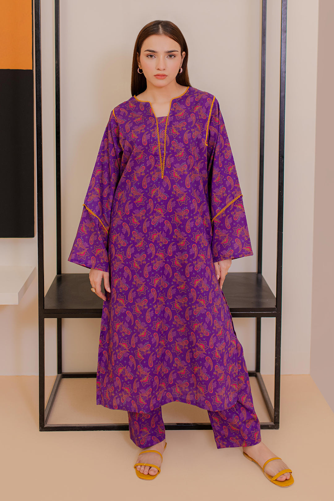 Zellbury | Winter Pret | Kurta Trouser - 3057 - House Of Zarish