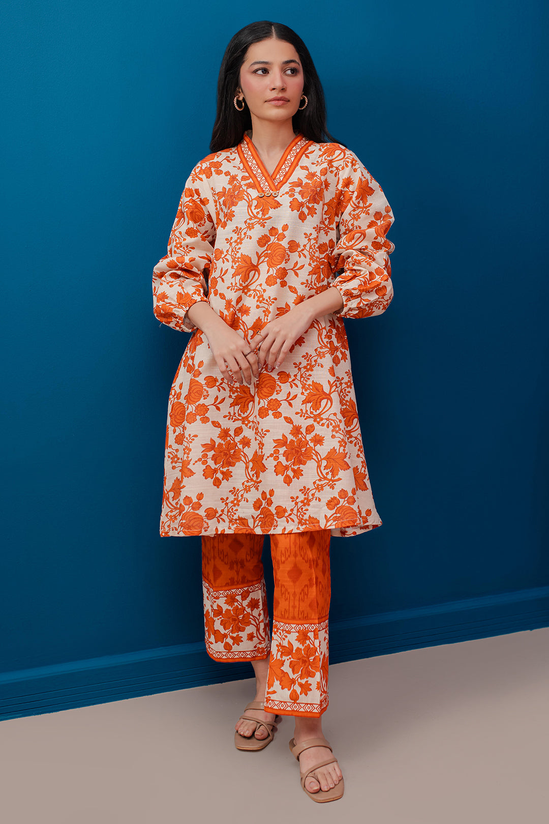 Zellbury | Winter Pret | Kurta Trouser - 3059 - House Of Zarish