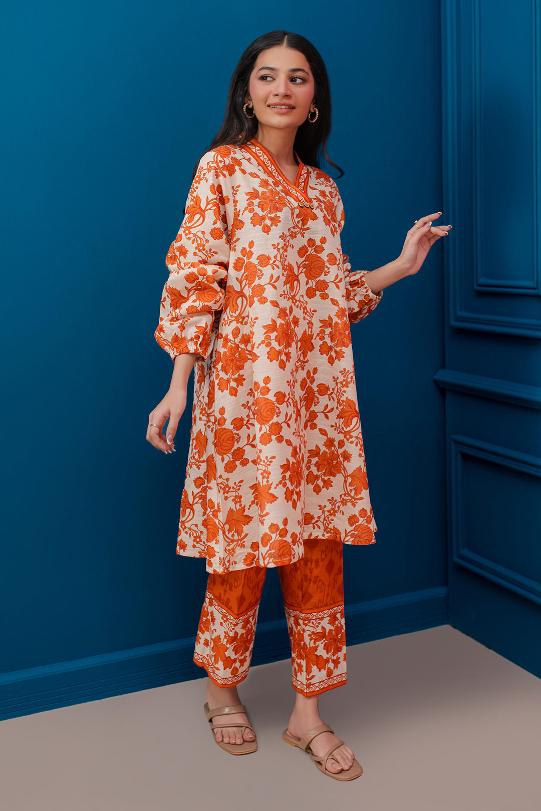 Zellbury | Winter Pret | Kurta Trouser - 3059 - House Of Zarish