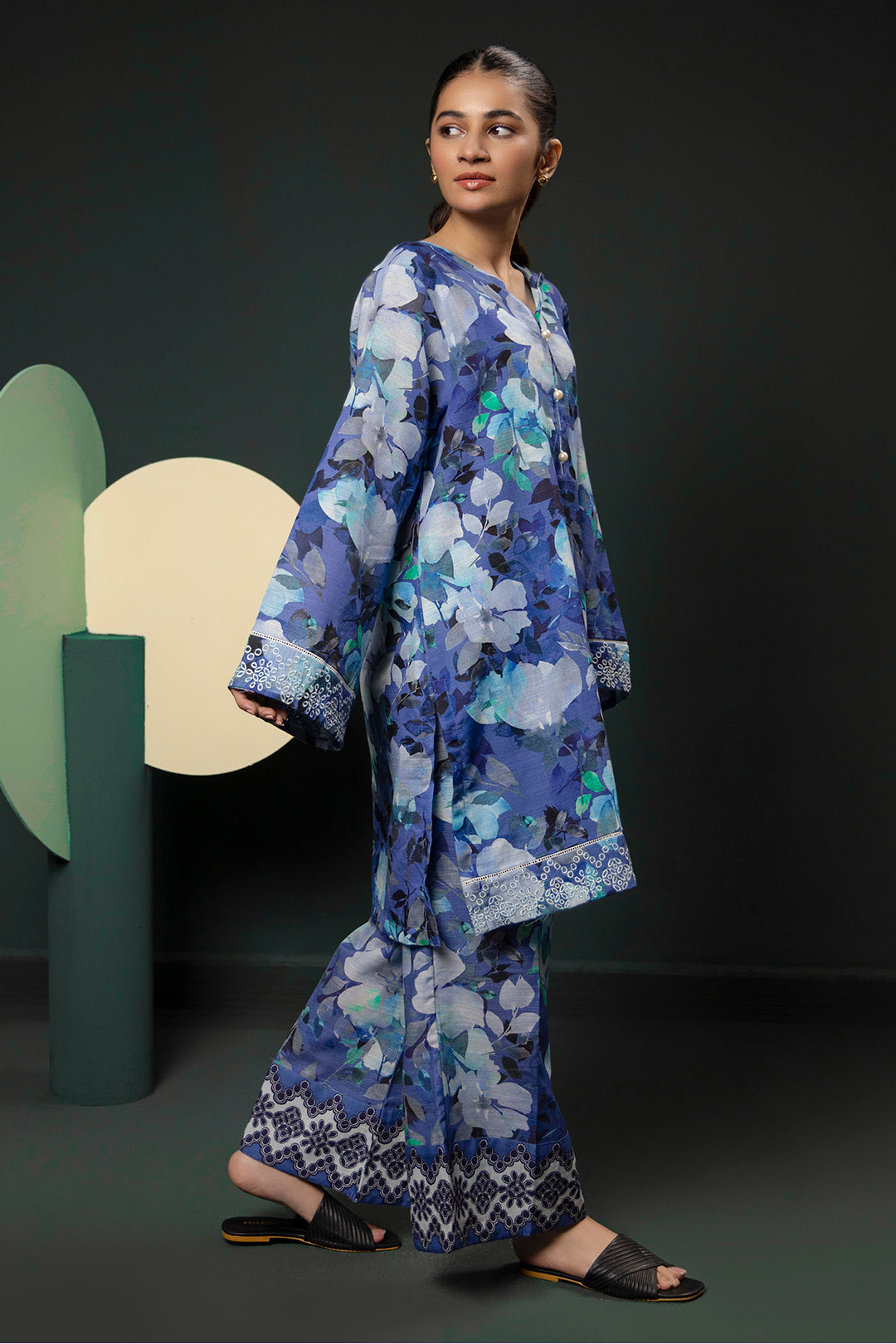 Zellbury | Winter Pret | Kurta Trouser - 3086 - House Of Zarish
