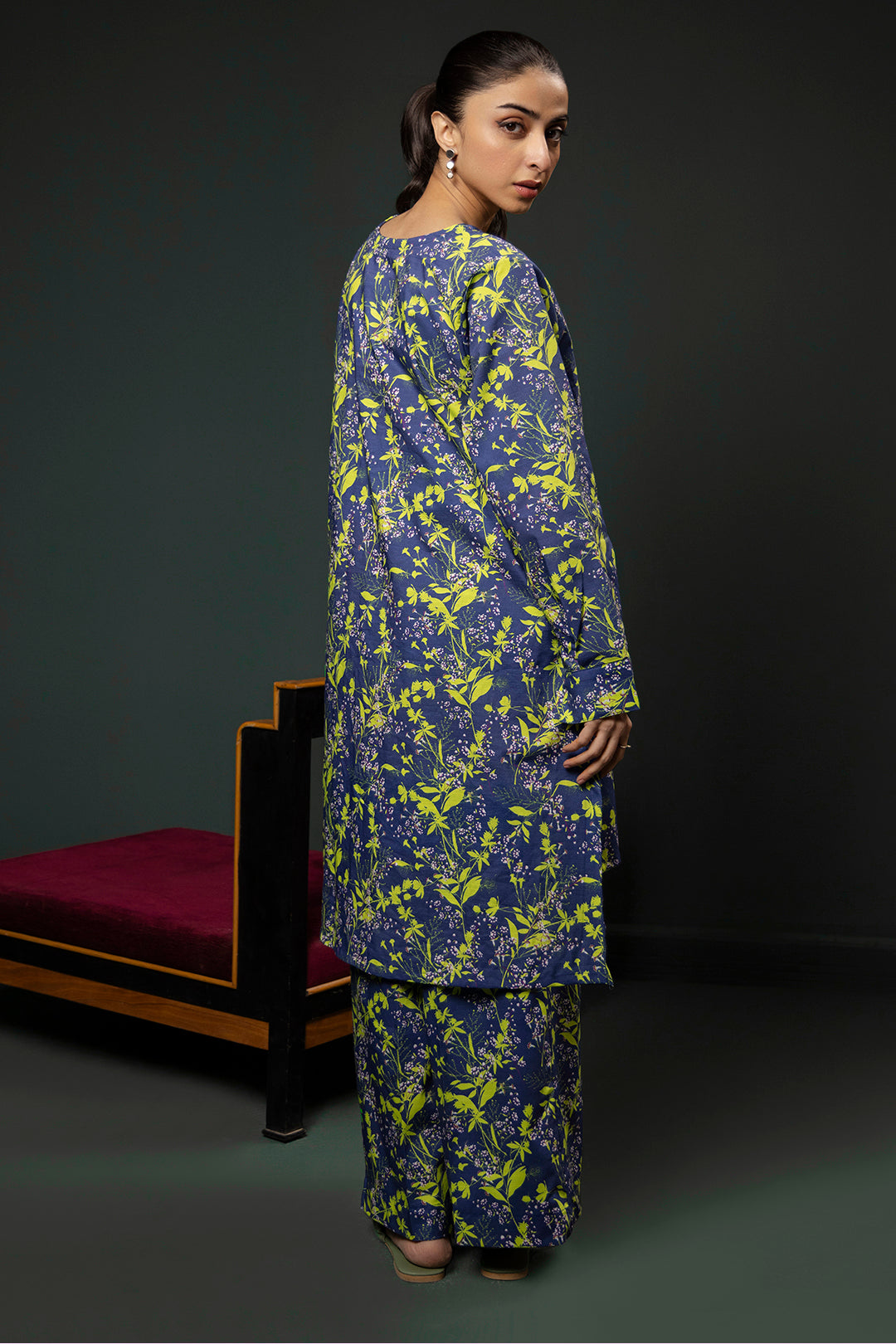 Zellbury | Winter Pret | Kurta Trouser - 3108 - House Of Zarish