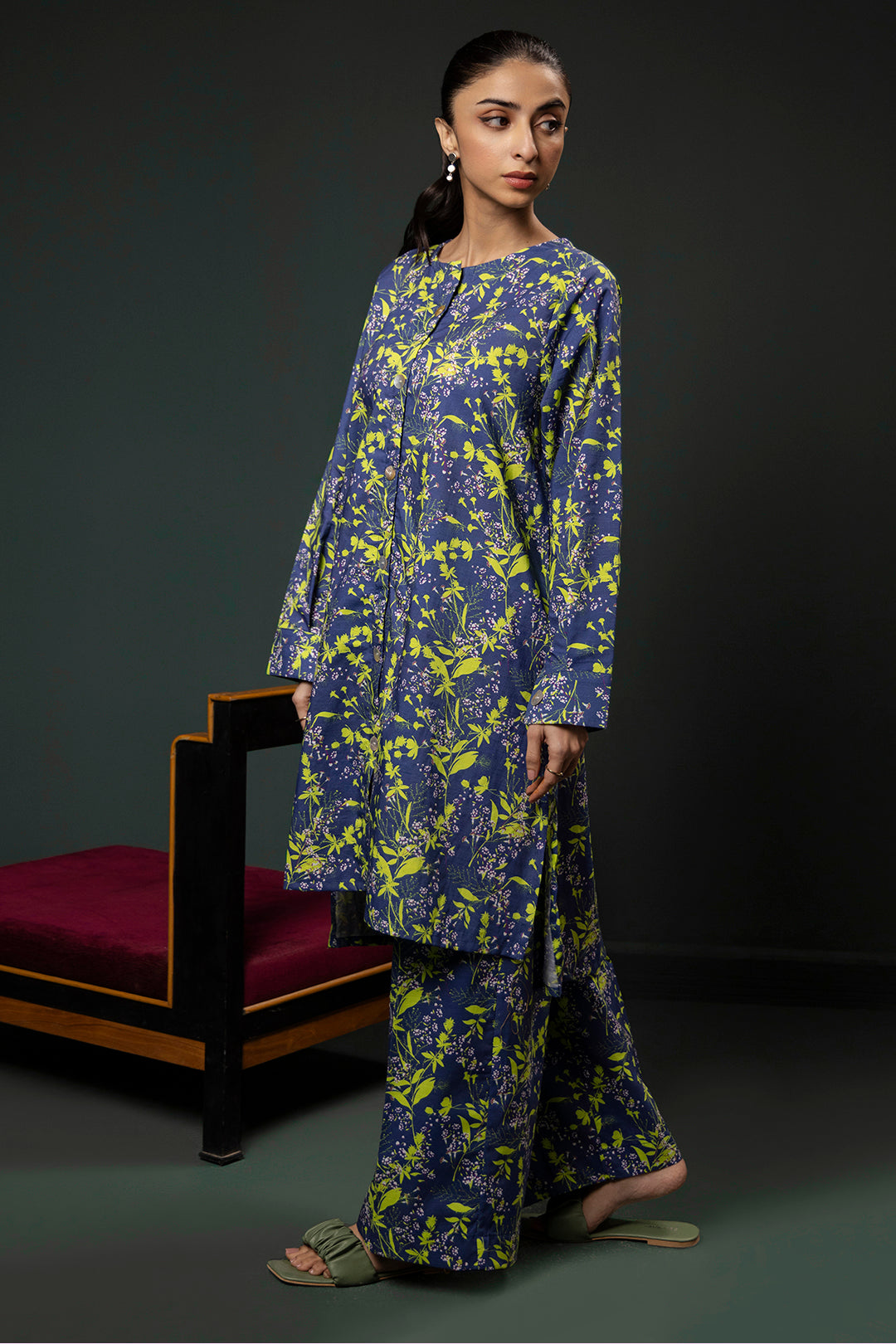 Zellbury | Winter Pret | Kurta Trouser - 3108 - House Of Zarish