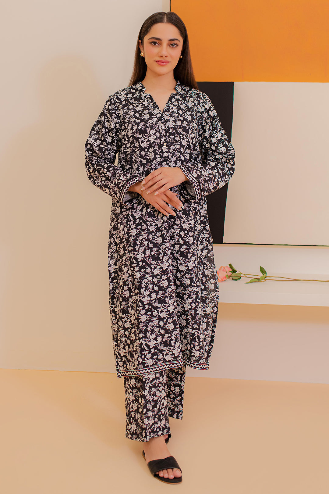 Zellbury | Winter Pret | Kurta Trouser - 3109 - House Of Zarish