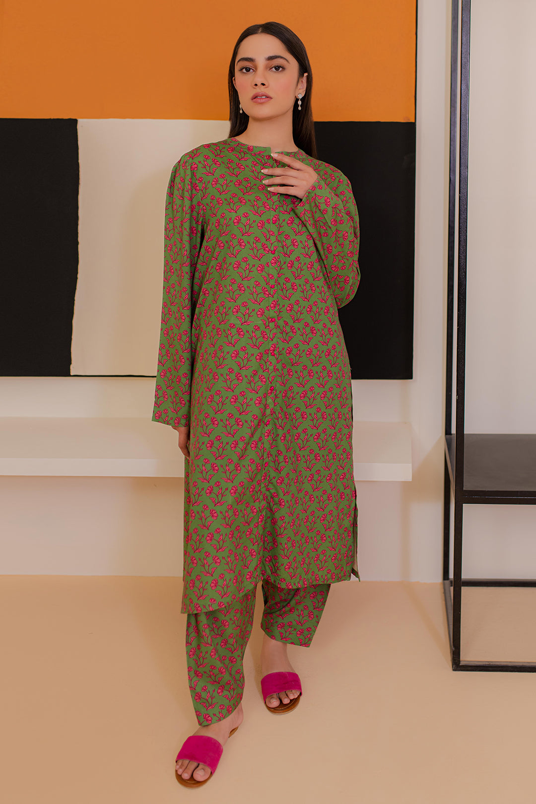 Zellbury | Winter Pret | Kurta Trouser - 3137 - House Of Zarish
